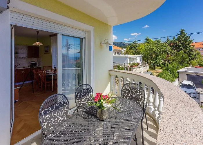 Komfortables Nur 500 Meter Zum Mit Meerblick, Klima, Privatem Balkon *